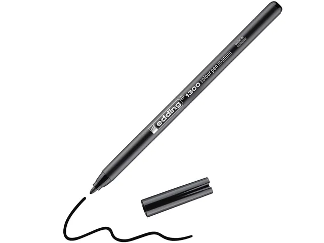 Fineliner Edding 1300 Zwart 2.0mm