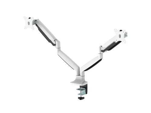 Newstar Monitorarm 2 Schermen 32 Inch Gasveer Wit