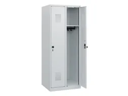 schoollocker,HxBxD 1530x600x500mm,2vak,vak B 300mm,draaigrendel
