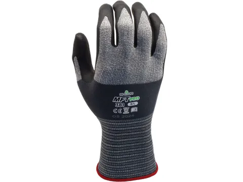 Showa MFT PRO 381 handschoen microvezel Grijs maat 9/XL