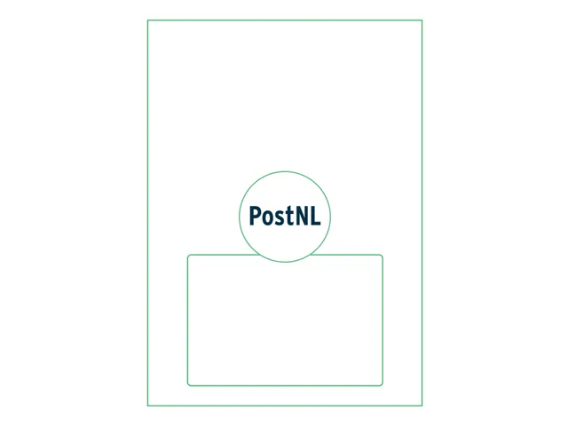 Retourlabel POSTNL label A4 150x100mm 100 Vel