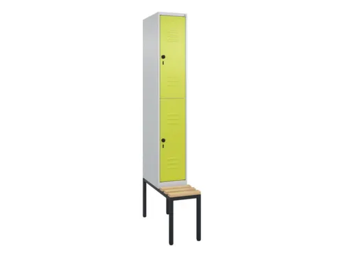 Dubbeldekse dekenkist,HxBxD 2120x300x815mm,1x2vak.,vak B 300mm