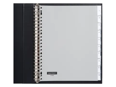 Tabbladen Quantore A4 23-Gaats 10-Delig+Venster Extra Breed Pp