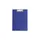 Klembordmap MAUL A4 staand PVC met penlus en insteek blauw