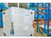 Afdekzeil,v. rolcontainer,HxB 1450x650mm,v. rolcontainer,PP,wit/blauw