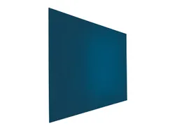 Prikbord Paneel Float Bulletin 120x200cm Blauw frameloos