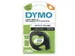 Labeltape Dymo Letratag 91200 papier 12mm zwart op wit S0721510