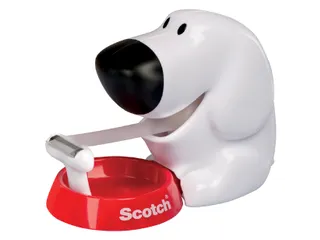 Plakbandhouder Scotch C31 hond + 1rol 19mmx7.5m - 1