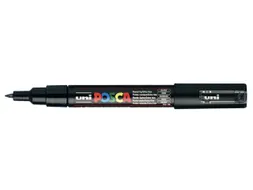 Verfstift Posca PC1MC Extra Fijne punt 0,7-1,0mm Zwart