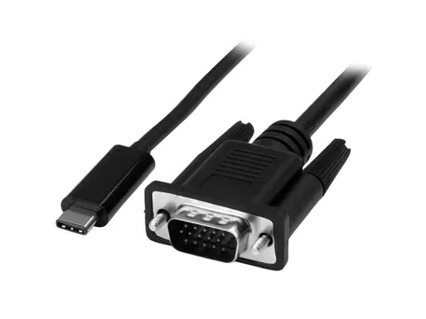 Usb-c Naar Vga Kabel 2m 1920x1200 Zwart
