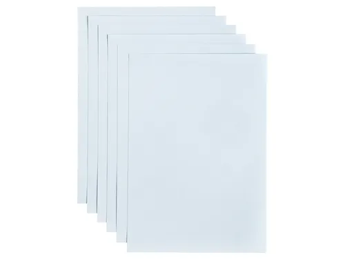 Kopieerpapier Papicolor A4 200gr 6 vel babyblauw