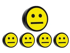 Impressiemagneet Face Geel 35Mm