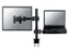 Laptop- en monitiorarm FPMA-D960 tot 27 inch met Klem Zwart