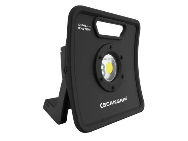 acculamp,behuizing gegoten aluminium,1 LED,3000lumen,draaggreep