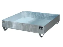 Systeem-Opvangbak 4x 200l Opvangvol. 230l 285x 1200x 1200mm Verzinkt