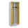 locker voor scheiding van kleding,HxBxD 1950x600x500mm,2vak