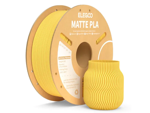 PLA MATTE 1,75mm SUNSHINE YELLOW 1kg