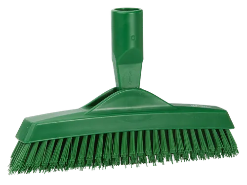 Hygiene 7040-2 voegenborstel steelmodel extra hard groen 225mm