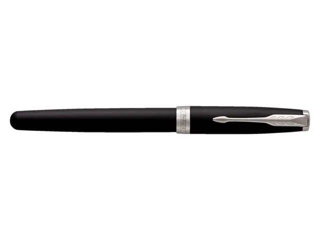 Vulpen Parker Sonnet Matte Black lacquer CT medium