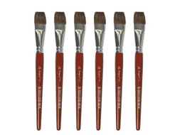 Penseel Kangaro Serie 121 plat Nr. 24 geitenhaar doos 6 stuks