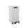 Mobiele Pedaalemmer Carro-Kick 110 liter Wit