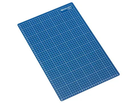 Snijmat Westcott A3 blauw 5-laags 450x300mm, zelfherstellend