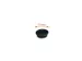 Magneet Nobo 13mm zwart 10 stuks