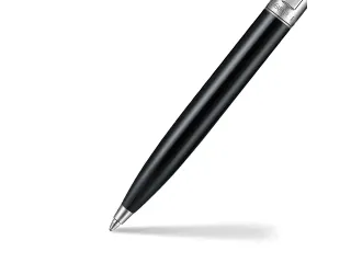 Balpen Sheaffer Sentinel 332 gloss black, chrome plated trims - 4
