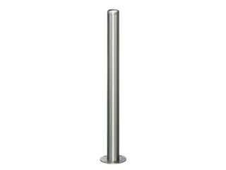 Afzetpaal Rvs Ø 102Mm Met Bodemplaat Schuifmontage - 1