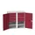 universele kast,HxBxD 1000x1050x550mm,2xStalen bodem,8lade(n)