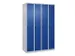 locker voor scheiding van kleding,HxBxD 1850x1200x500mm,4vak