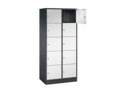 grootvolume-lockersysteem,RAL 7021/RAL 7035,HxBxD 1950x820x500mm