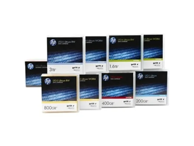 HP LTO-6 Ultrium 6.25 TB BaFe RW Eco Pac