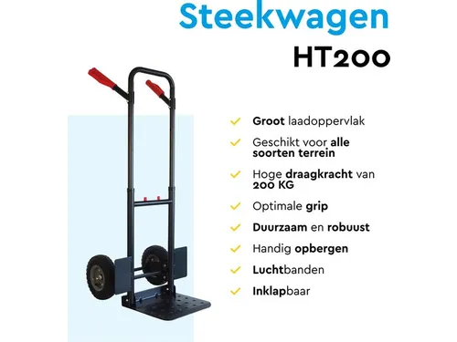 Steekwagen 200KG HT200
