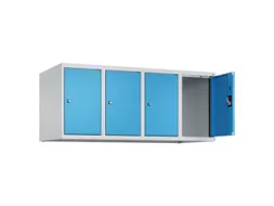 opzetkast,v. locker,4vak.,vak B 300mm,HxBxD 500x1200x500mm