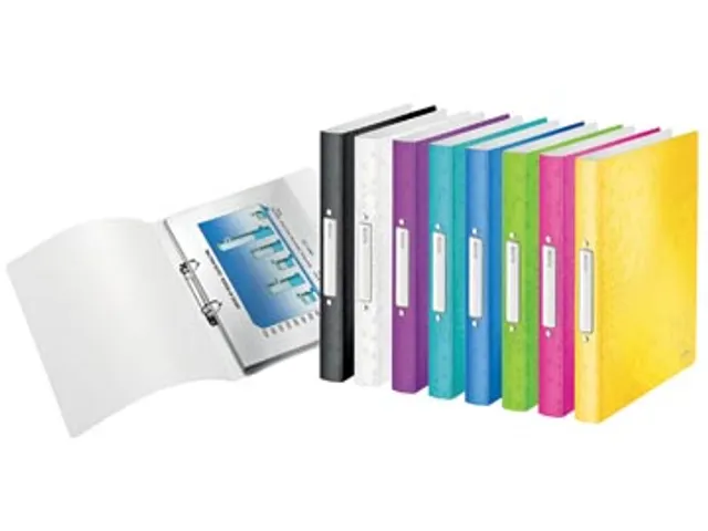 Wow Ringmap Uit Pp A4 2 Rings O-mech 25mm Assorti Kleuren