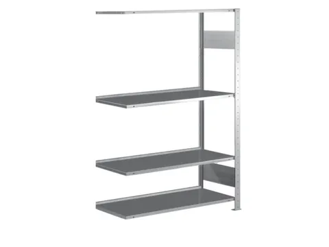 Inhaakstelling Aanslagrand Aanbouwveld 1850x1000x300mm 4legborden