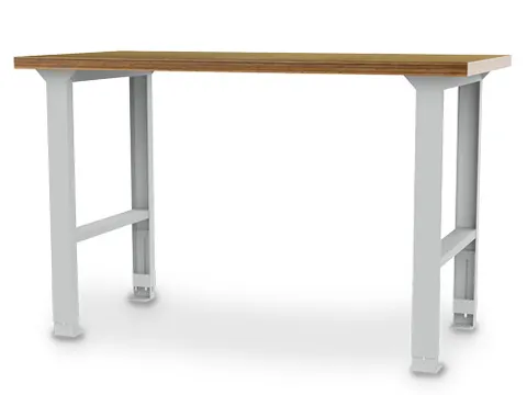 werkbank,HxBxD 759-1059x1500x750mm,multiplexblad,draagverm. 200kg