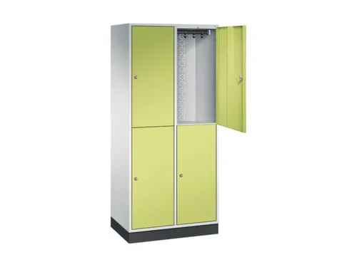 grootvolume garderobekast,RAL 7035/RDS1108060,HxBxD 1950x820x500mm