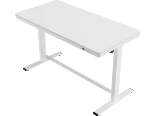 Zit-Sta Werkplek 140cm Kunststof Wit Blad Elektrisch Verstelbaar - 3