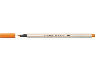 Brushstift STABILO Pen 568/54 oranje - 1