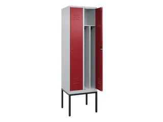 locker voor scheiding van kleding,HxBxD 2120x600x500mm,2vak - 2