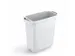 Rechthoekige Afvalbak Durabin 60 Liter Wit