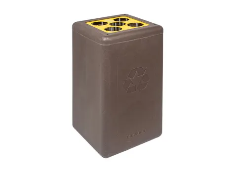 Circulaire Bekerbak BrickBin gerecycled koffiedik Cups 65 Liter