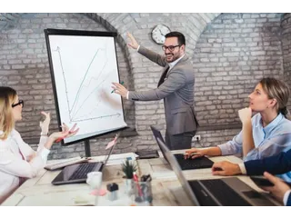 Flipchart Magnetisch Met 5 Wielen 100x70cm Zwart - 11