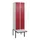 Dubbeldekse dekenkist,HxBxD 2120x600x815mm,2x2vak.,vak B 300mm