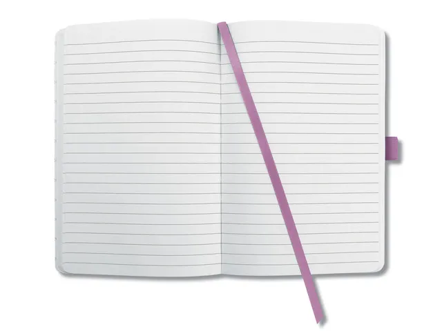 carnet de notes Sigel Jolie Flair A5 hardcover ligné ciel blue.