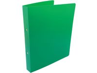 ringmap, voor ft A4, uit PP, 2 ringen van 25mm, groen