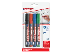 Viltstift Edding 360 Whiteboard Rond Assorti 1.5-3mm 4stuks Blis