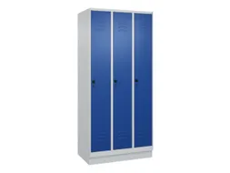 locker voor scheiding van kleding,HxBxD 1950x900x500mm,3vak